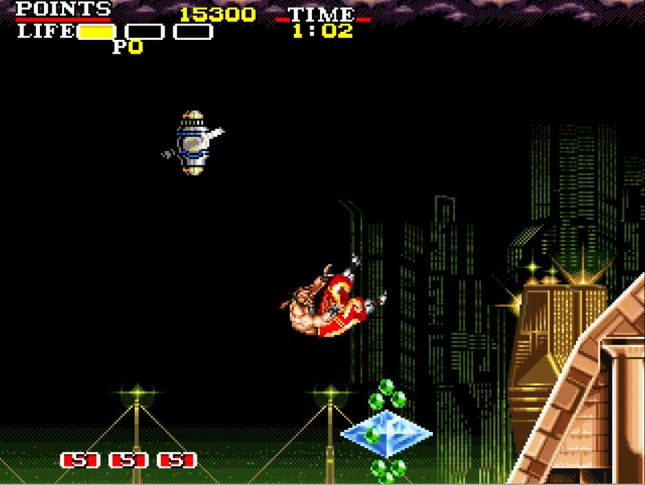 「クリスタル」を利用して上空に飛び上がると、思わぬ所でポッドが見付かることもある