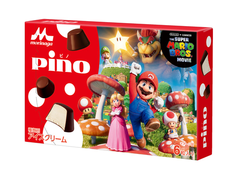 ピノ」シリーズから「ザ・スーパーマリオブラザーズ・ムービー」コラボ