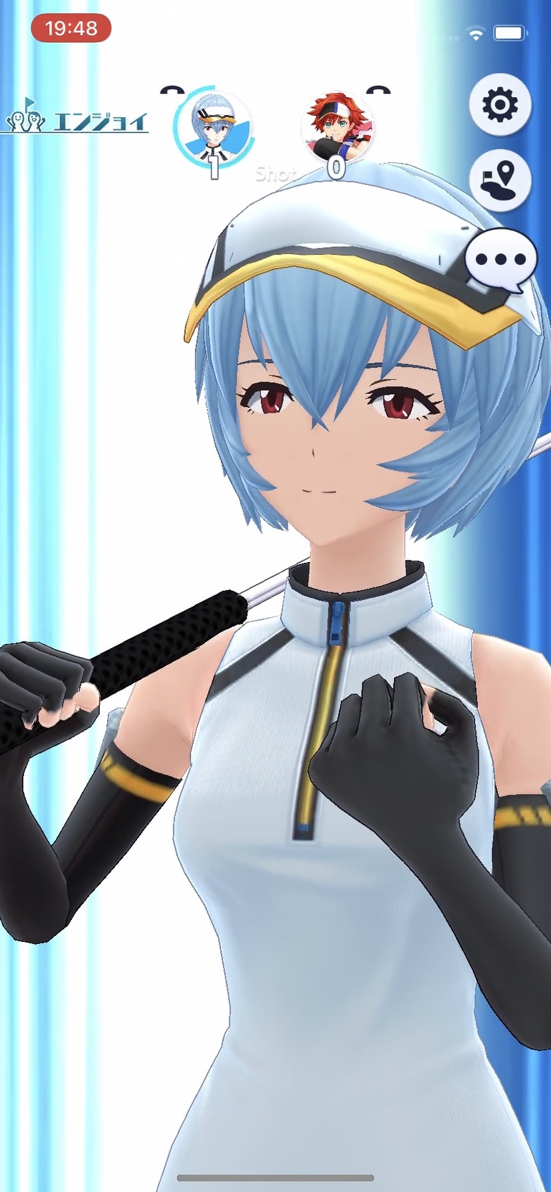 レイのスキルショット発動