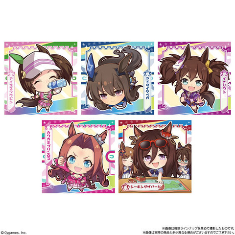 ウマ娘たちのシール付きグミ第4弾！ 「ウマ娘 プリティーダービー
