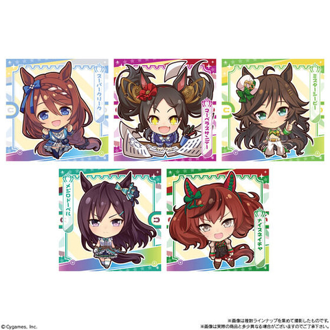 ウマ娘たちのシール付きグミ第4弾！ 「ウマ娘 プリティー