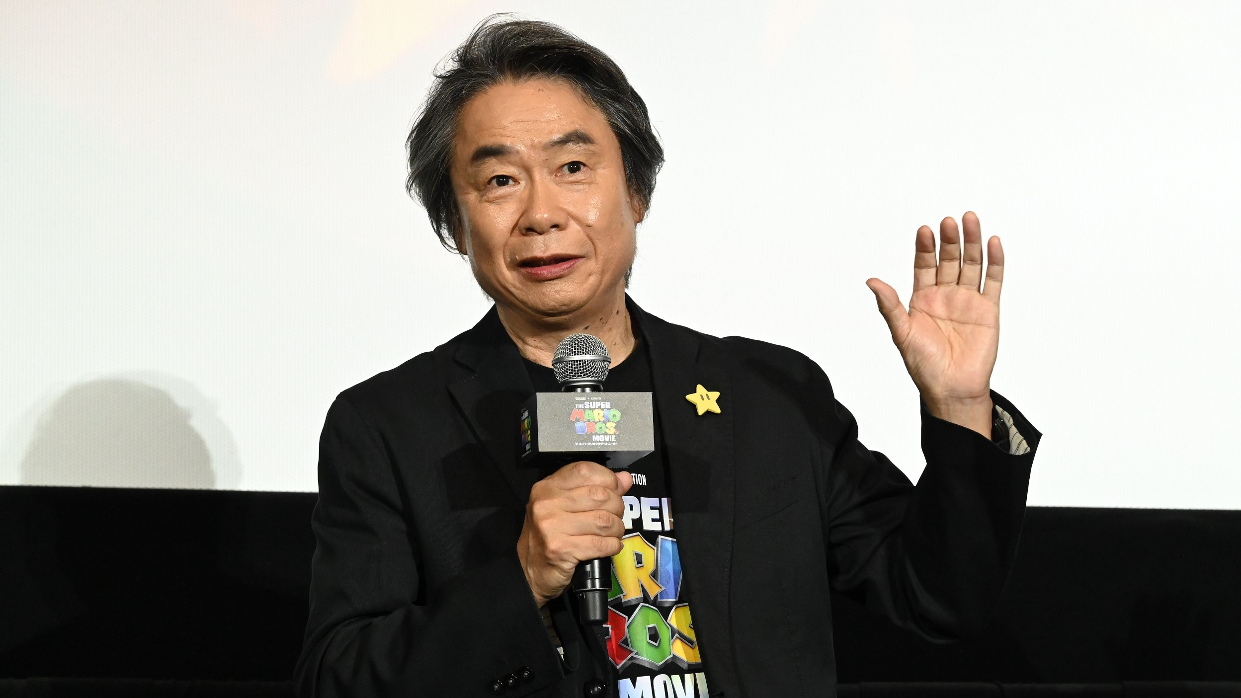 本作への想いを語る宮本茂氏