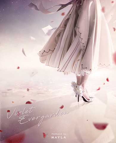 ヴァイオレット・エヴァーガーデン」×「MAYLA」コラボアパレルが4月28