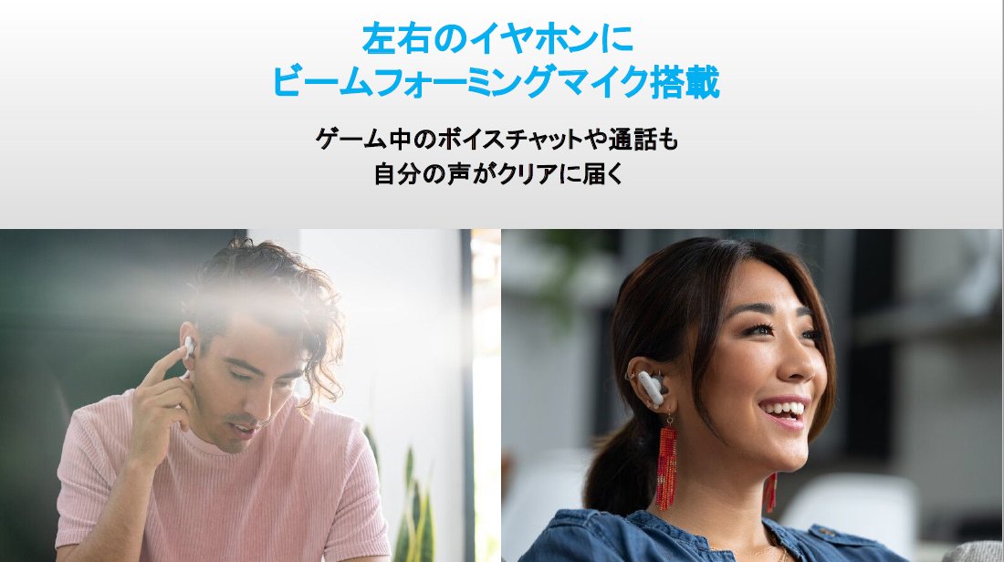 G435で話題を集めたマイク埋め込み式のビームフォーミングマイク