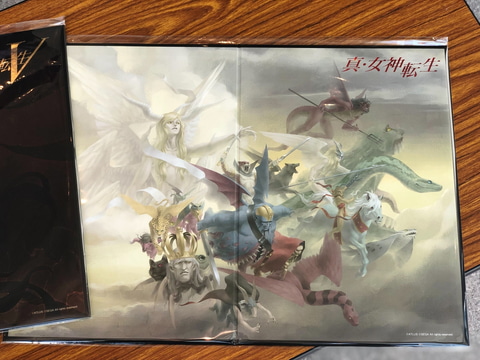 真・女神転生 30周年記念感謝祭 くじ E.F賞 コンプリートセット