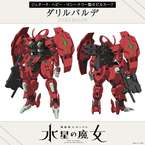 ガンダム 水星の魔女」グエル・ジェターク第17話版の設定画が公開