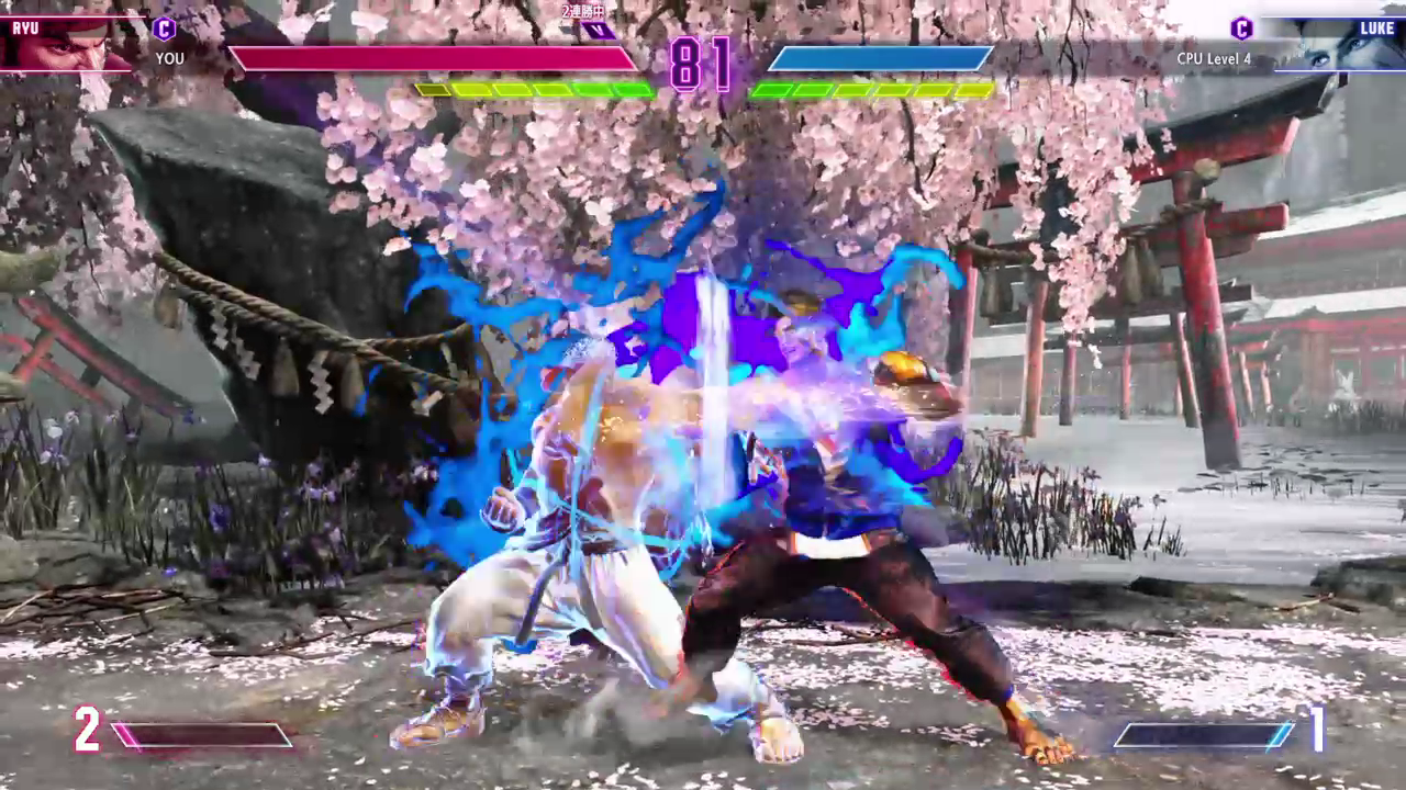 スーパーアーツのような多段ヒットする飛び道具は、ゲージの回復もかねてドライブパリィで防ぐようにしたい