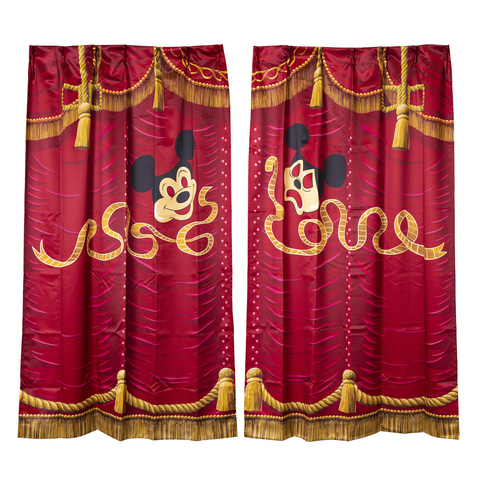 新品未開封　東京ディズニーリゾート　カーテン イッツアスモールワールド 新品未開封 東京ディズニーリゾート イッツアスモールワールド