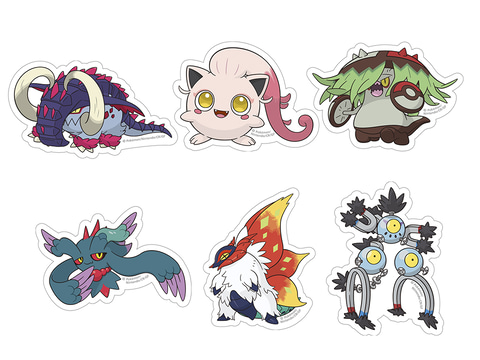 ポケモン」ニャオハやホゲータなどのステッカーが5月20日よりポケセン