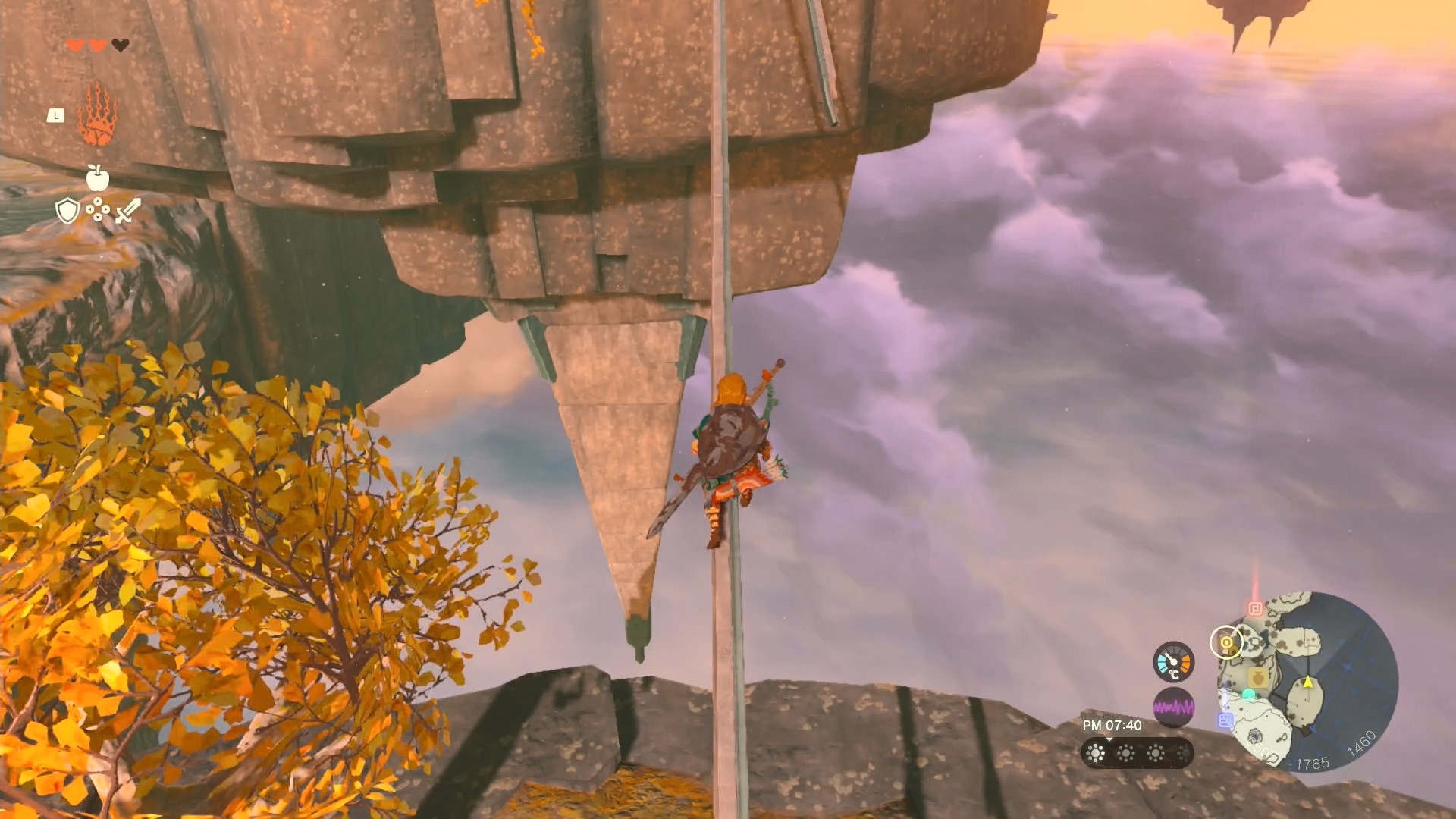 一本橋のような不安定な足場を慎重に移動するような場合も安定して操作できた