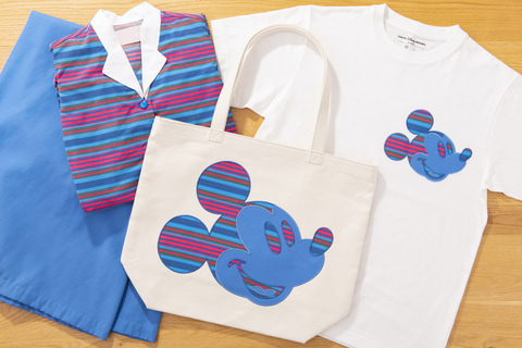 東京ディズニーリゾート、キャストのコスチューム生地を活かしたグッズ