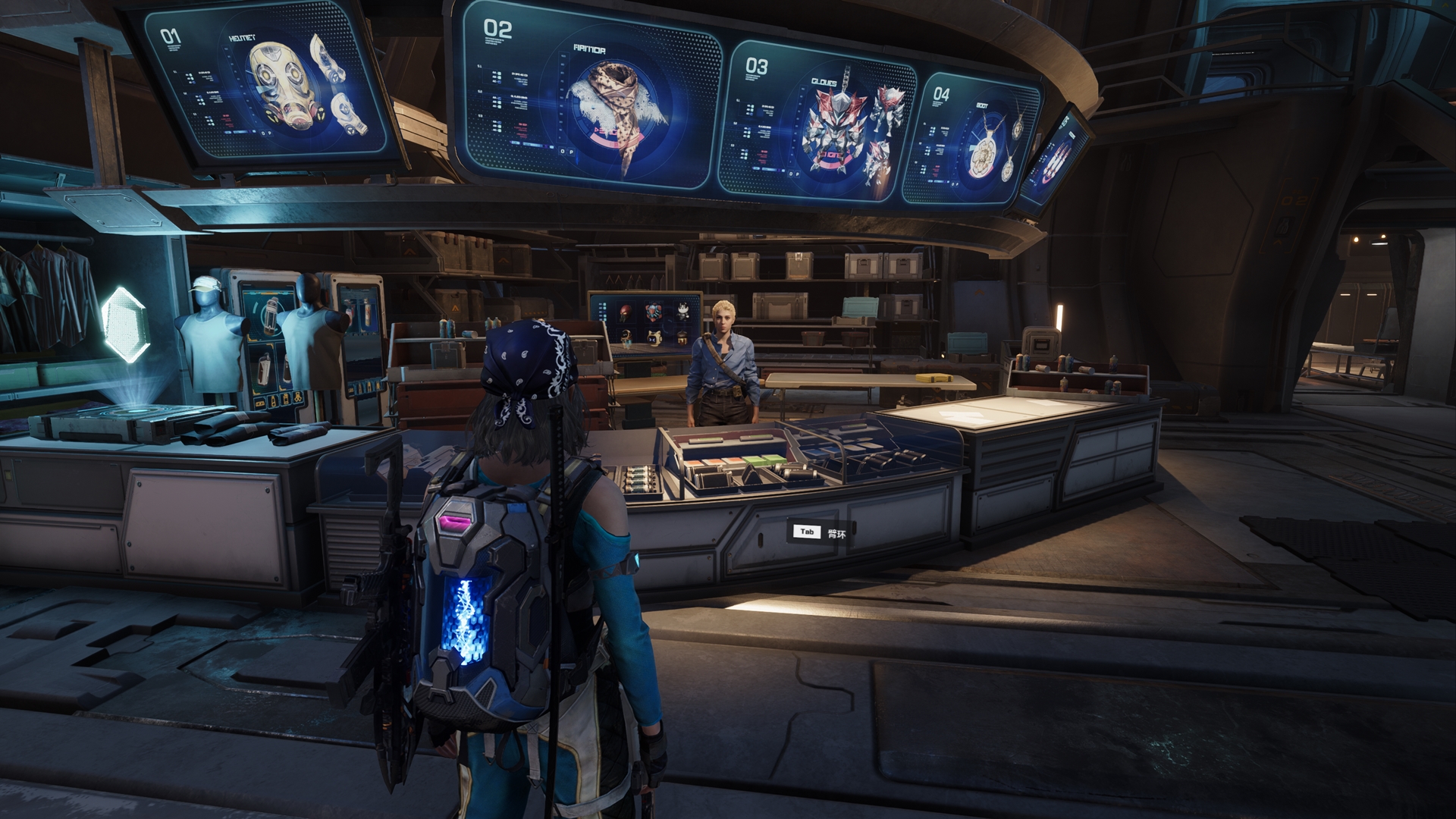 プレーヤーの拠点となる「ヘイブン」