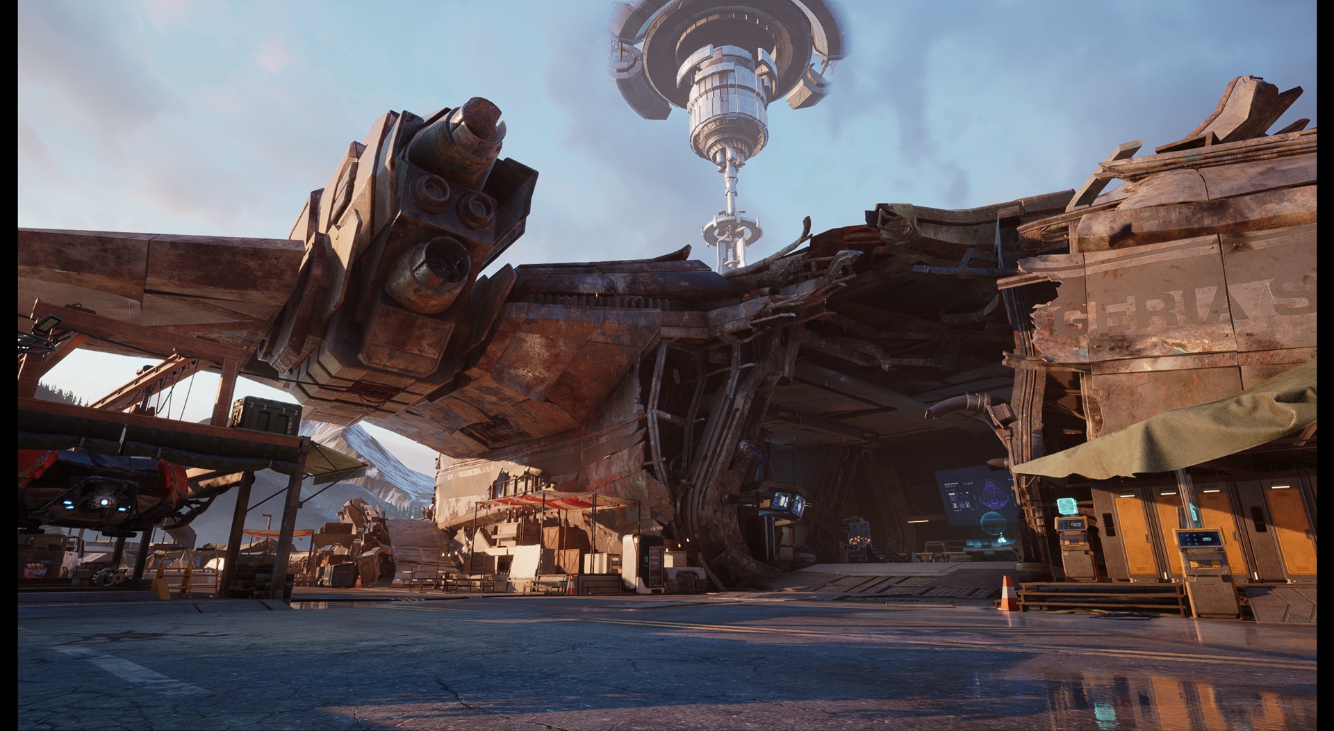 プレーヤーの拠点となる「ヘイブン」