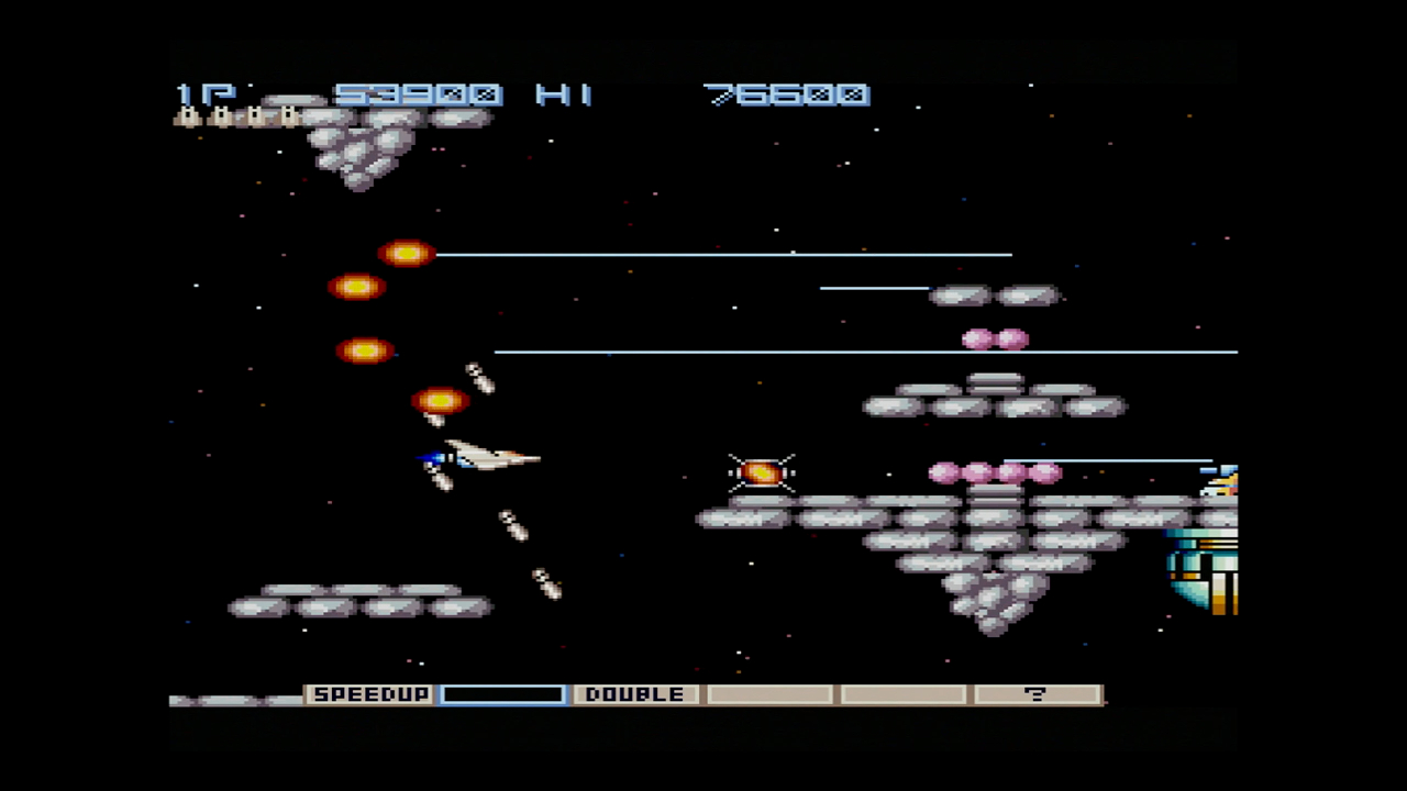 2面は、道中はほぼアーケード版と変わらないが、最後のザブが多数出現するシーンのパターンが違う。