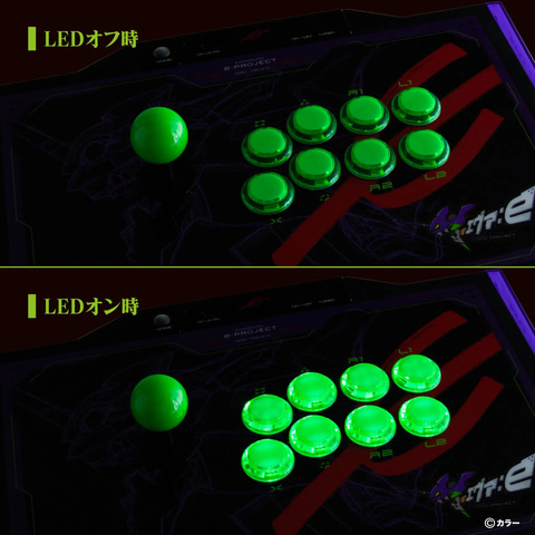 エヴァ　アケコン　格ゲー　ANSER Amazon | EVANGELION e:PROJECT ARCADE CONTROLLER【PC・PS4