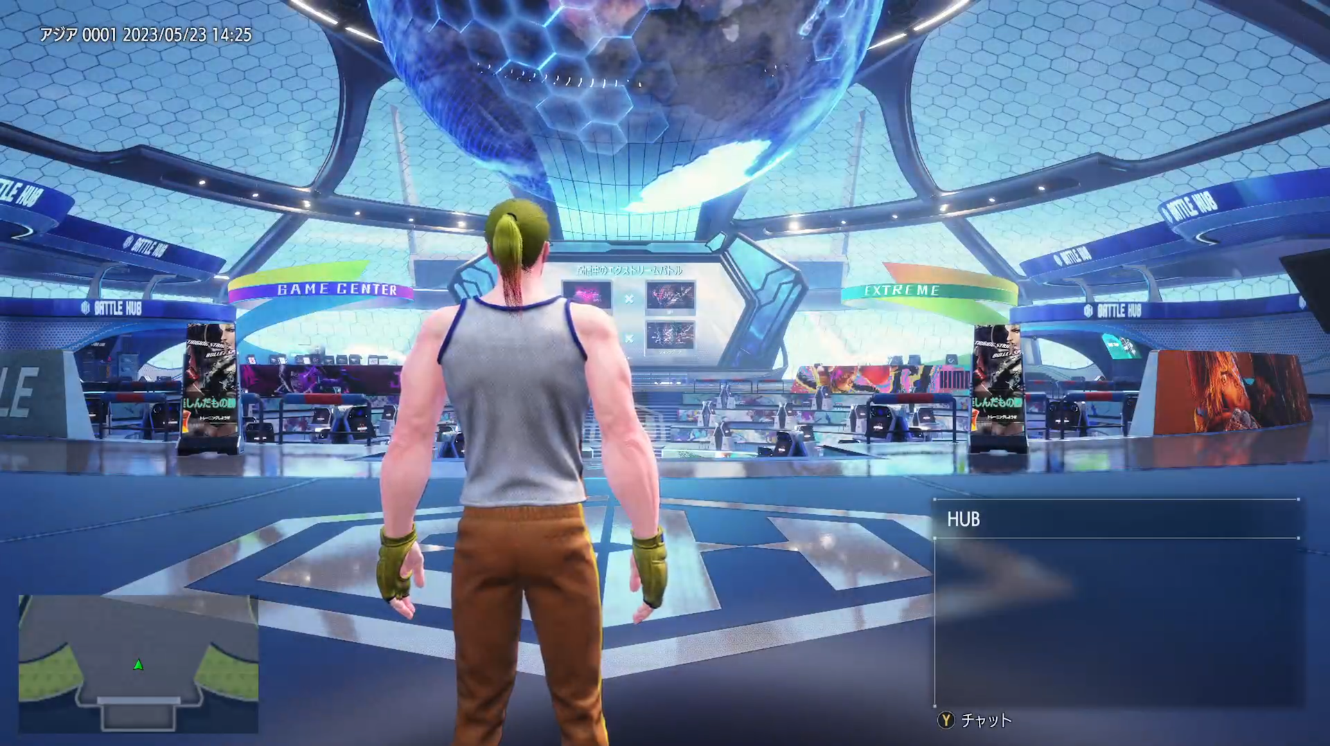 イメージは正に近未来の広大なゲームセンター！本作の対人戦を全力で楽しめるだけでなく”ゲームセンター”としての楽しさを追求した作りには驚愕してしまう