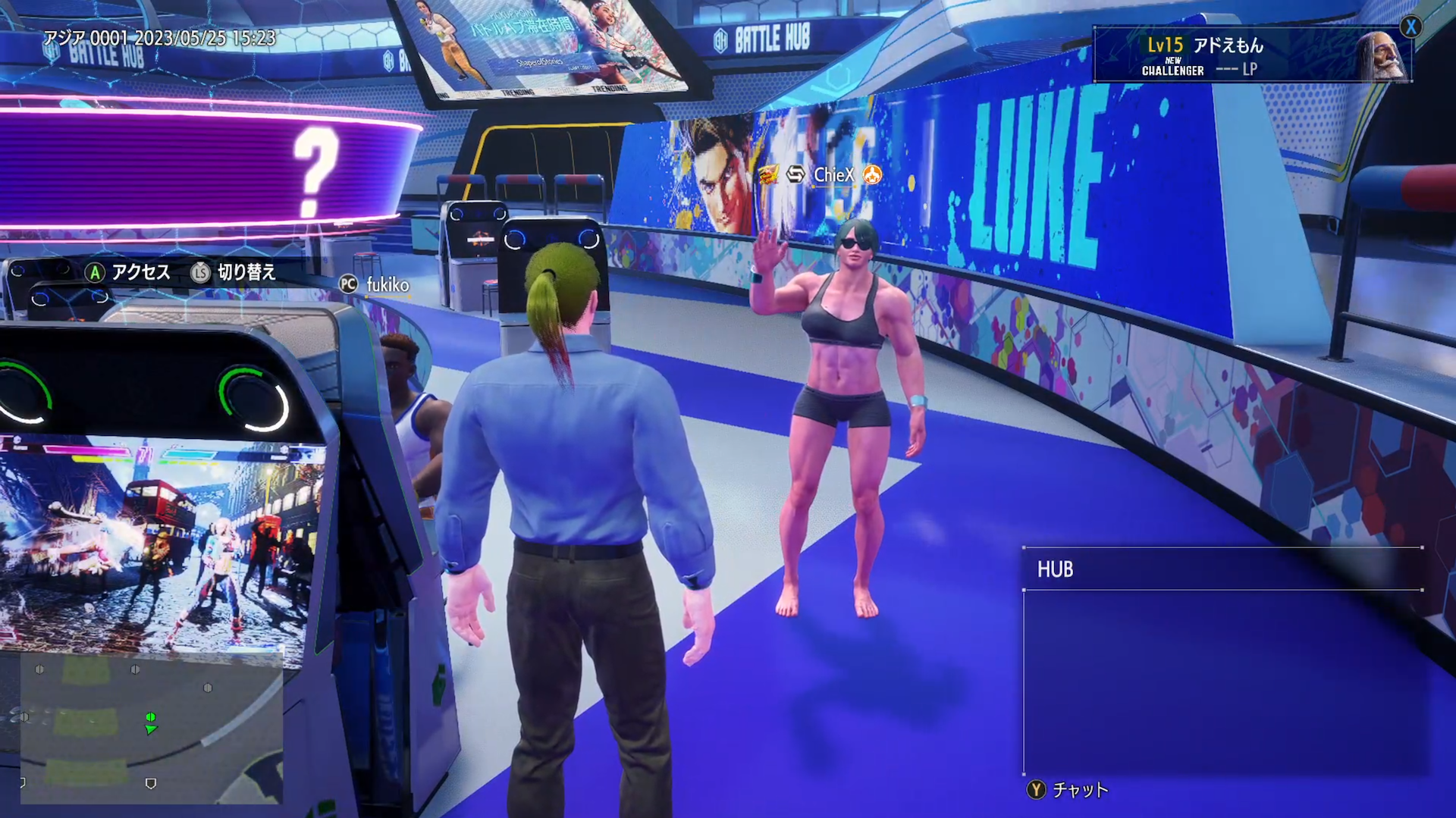 エモートやチャット機能で初対面のプレーヤーとも十分にコミュニケーションを取る事ができるのもオンラインプレーのいい点だ。あまり人と出会えなかった今回の先行プレーで偶然出会った他メディアのプレイヤーと一戦交えたが、当然のようにボコボコに負けた