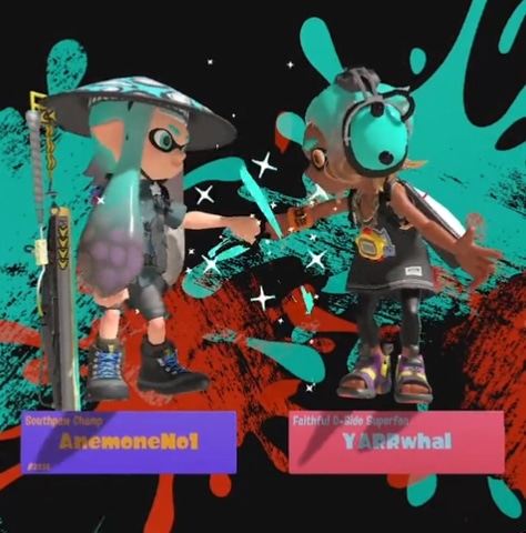 スプラ3」、互いの健闘をたたえあう新機能「フィストバンプ」を公開