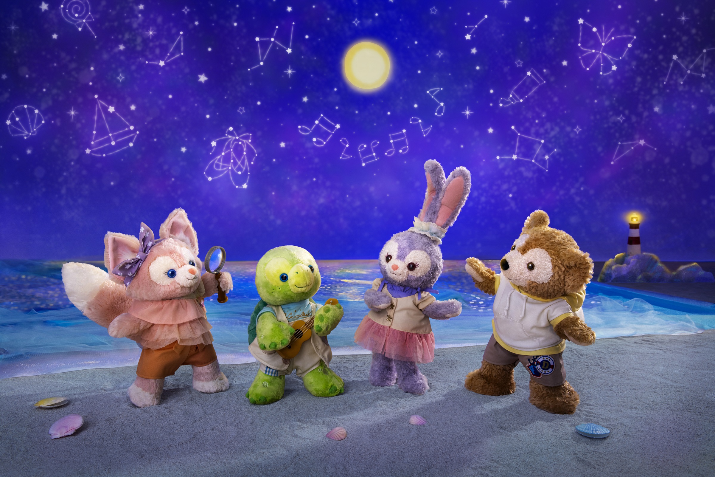 ぬいぐるみコスチューム（各5,400円、Sサイズぬいぐるみは別売り）