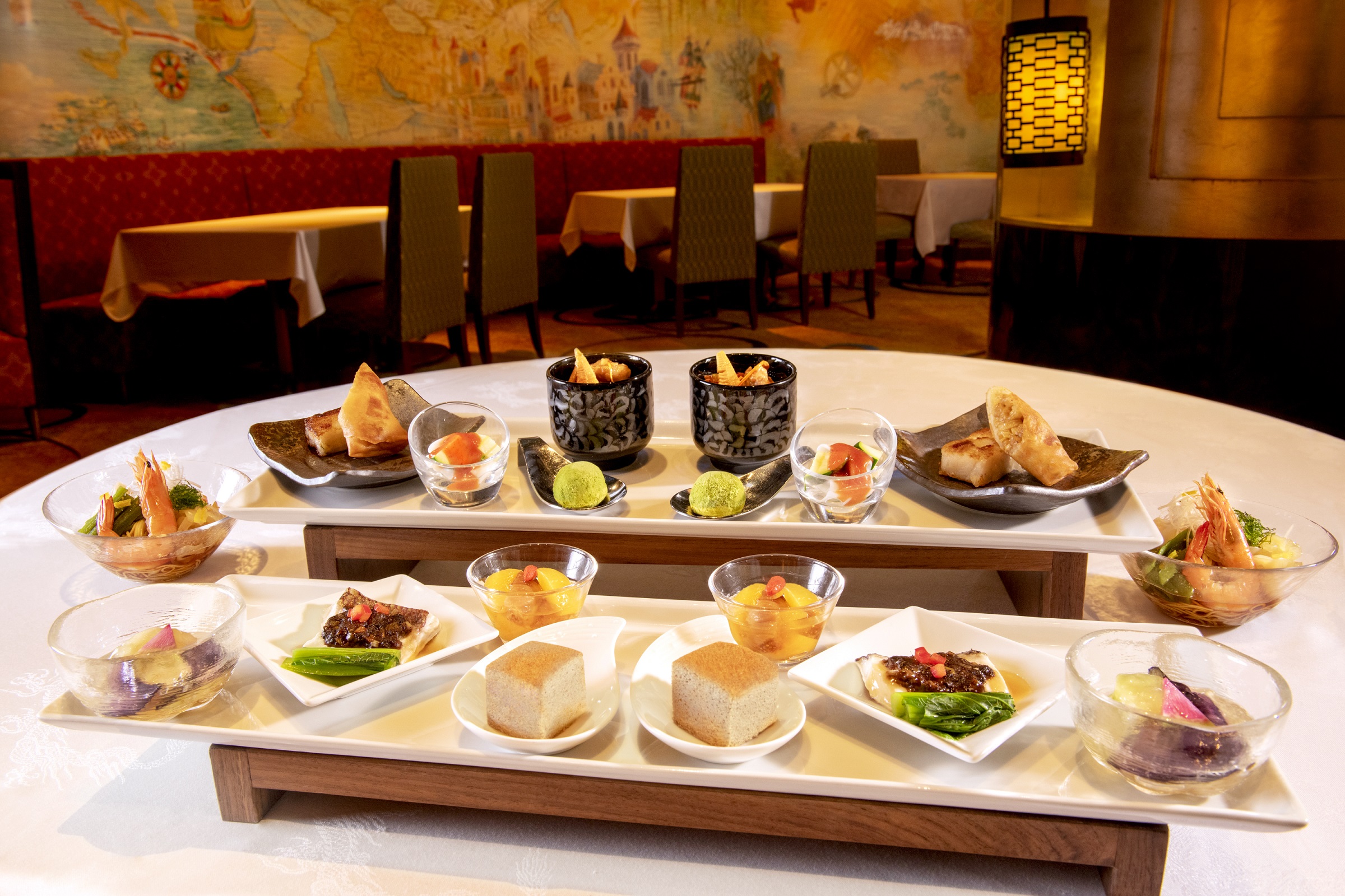 “ダッフィー＆フレンズのサマーナイトメロディー” チャイニーズ・ティータイム