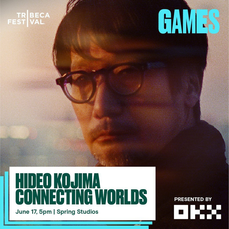「HIDEO KOJIMA: CONNECTING WORLDS」タイトルロゴ