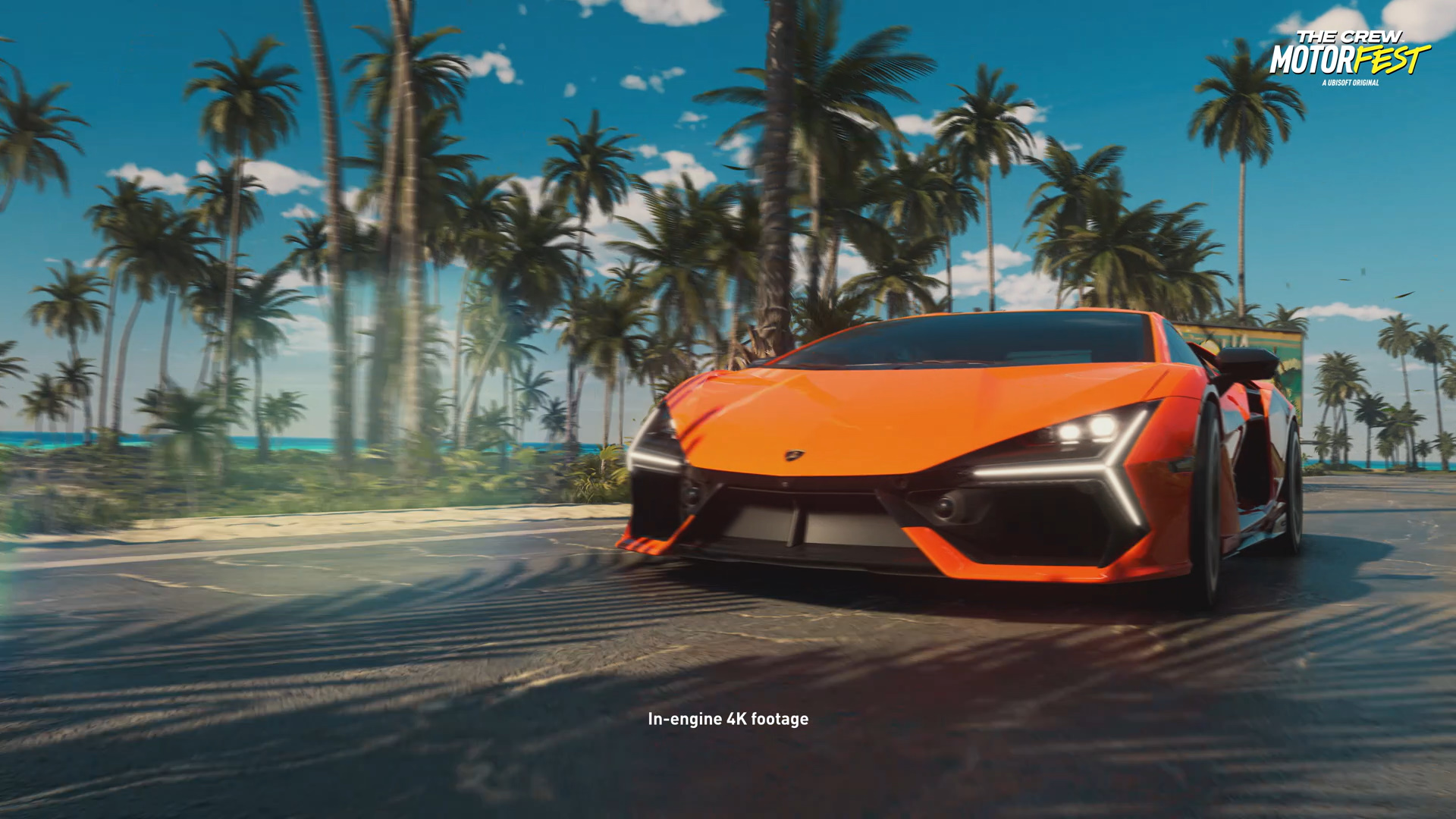 「Lamborghini」（「The Crew Motorfest」トレーラーより引用）