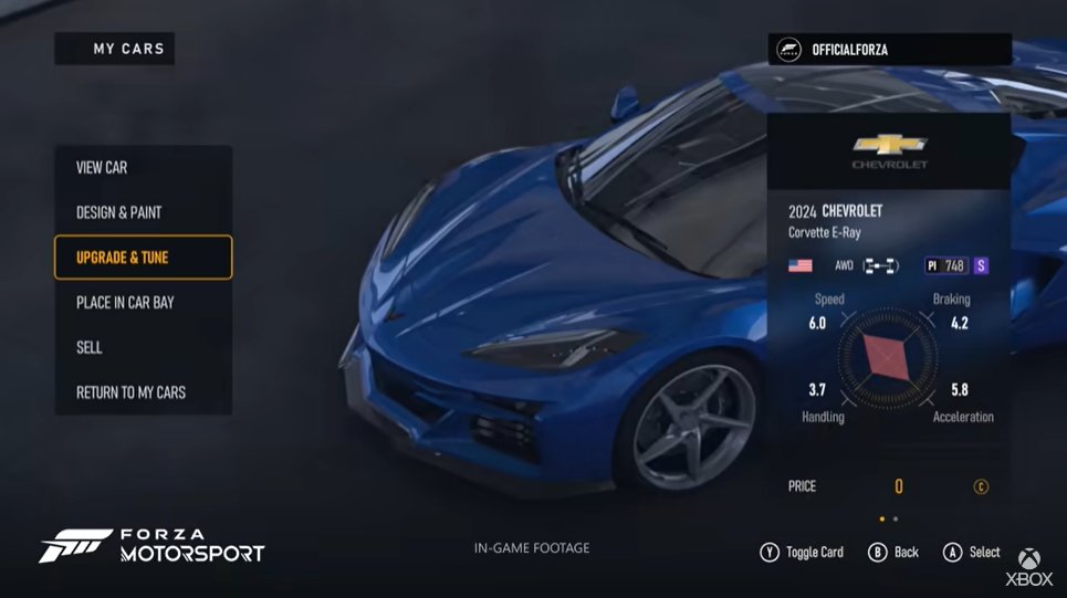 いずれもトレーラーより。パーツチューンナップを経て性能が向上していることが確認できる