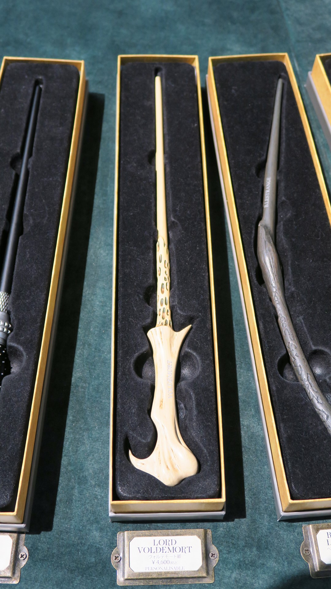 作中で兄弟杖とされているハリー・ポッターとヴォルデモートの杖