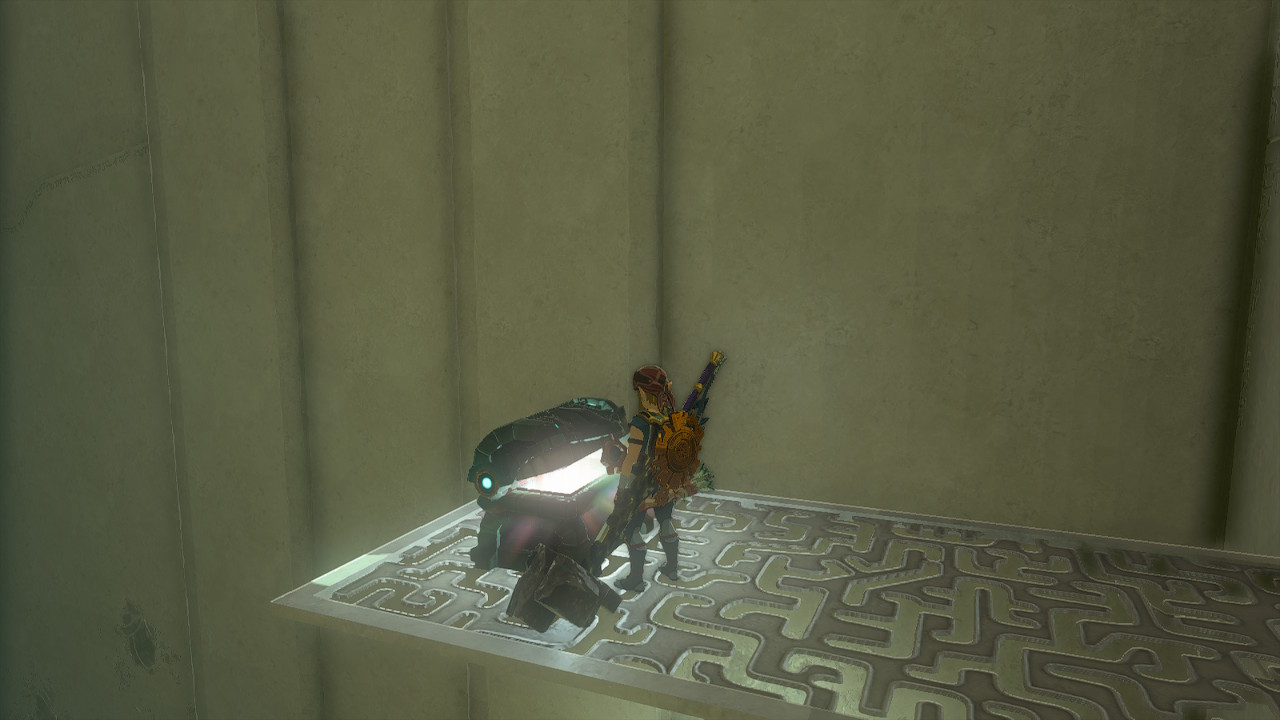 破魔の祠では、その中だけで反応がある