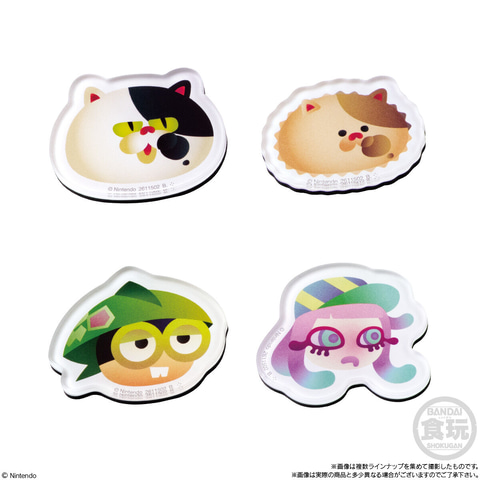 食玩「スプラトゥーン3 キャラマグネッツ」本日発売 - GAME Watch