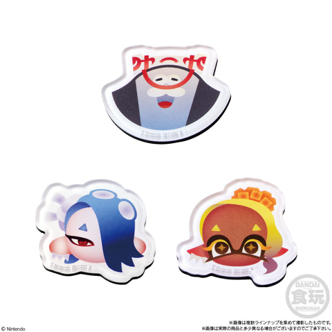食玩「スプラトゥーン3 キャラマグネッツ」本日発売 - GAME Watch