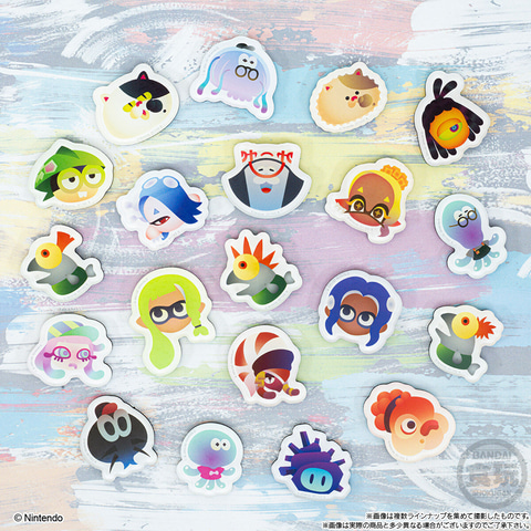 食玩「スプラトゥーン3 キャラマグネッツ」本日発売 - GAME Watch