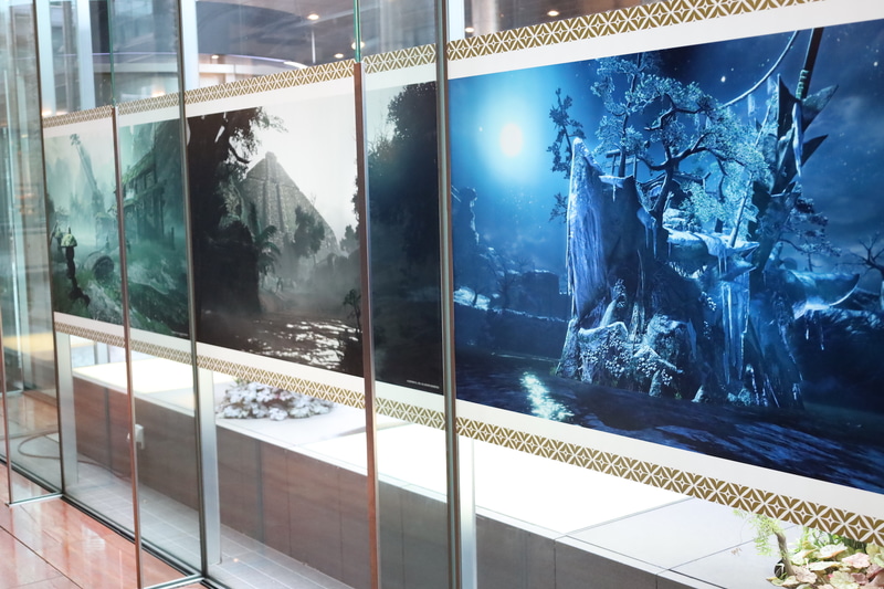 記念撮影ができるフォトスポットも設置。宿泊客以外も利用できる