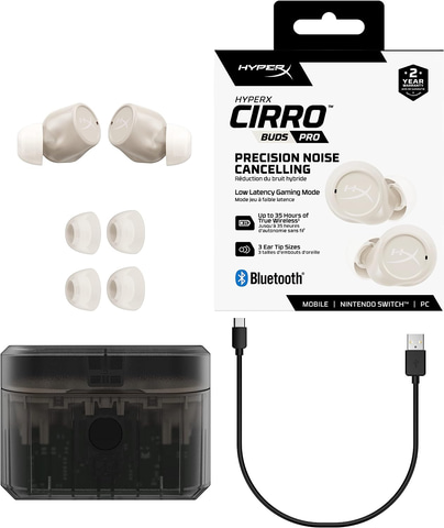 HyperX、「Cirro Buds Proトゥルーワイヤレスイヤホン」の予約をAmazon
