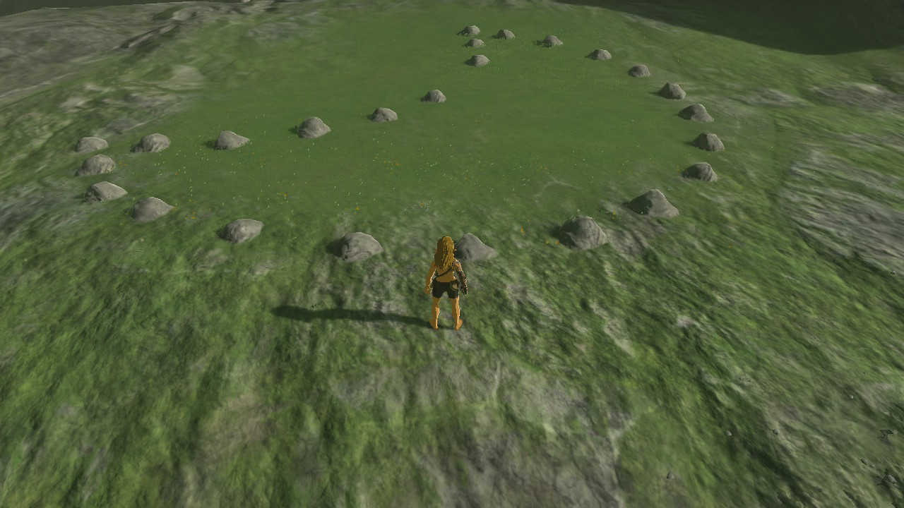 このように円形ではなく変わった形の場合もある