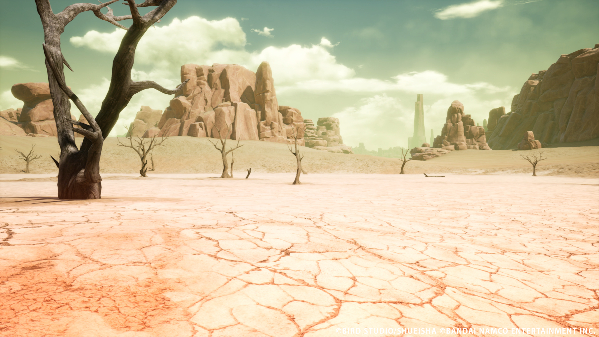 屋外では、時間の経過と共に見える表情も刻一刻と変化していく要素も盛り込まれている。砂漠の“暑さ”も、しっかりと表現