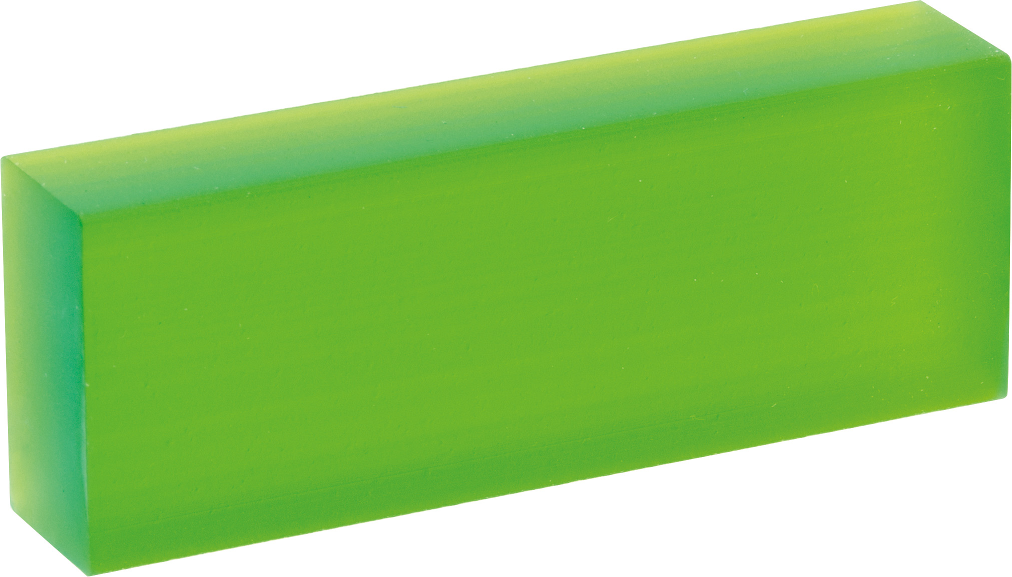 ブルーからグリーンに色が変わる