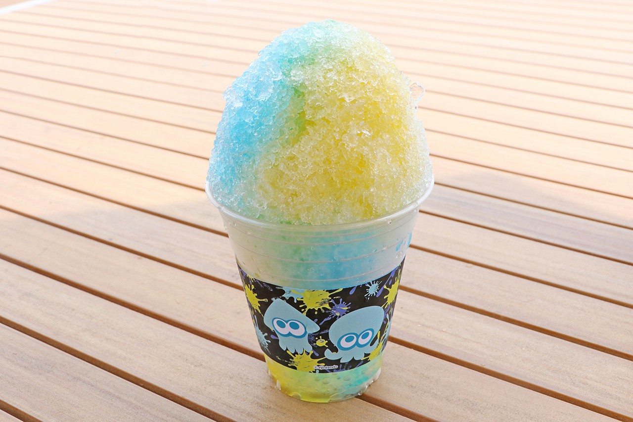 シロップかけ放題かき氷