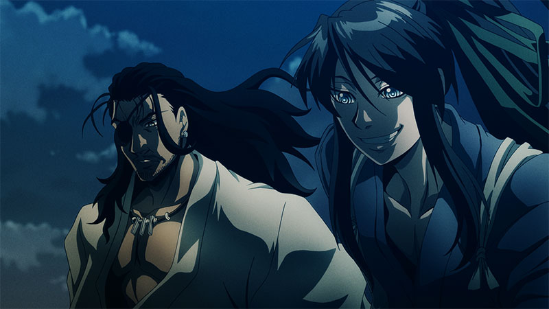画像はアニメ「DRIFTERS」より