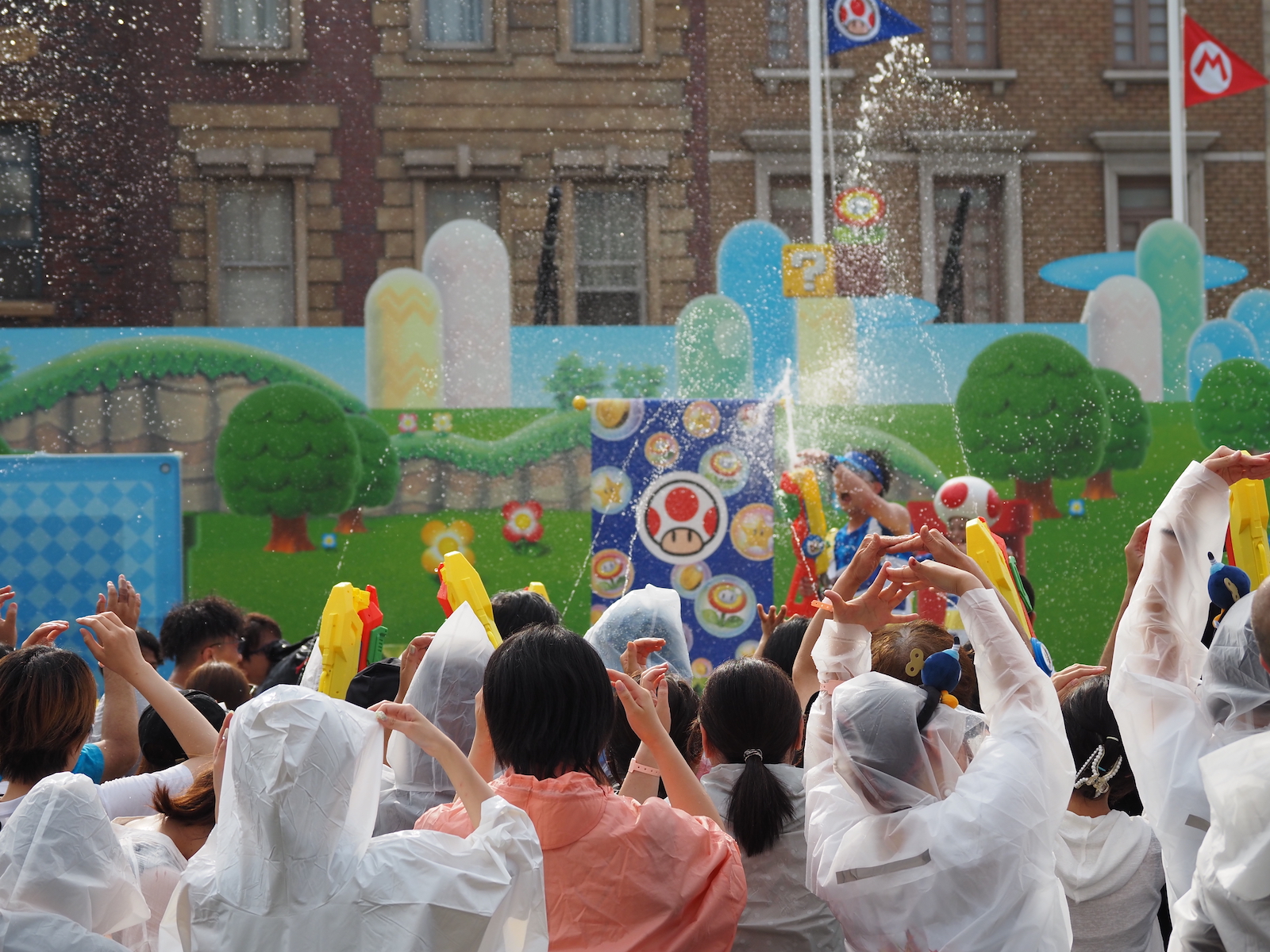 あたり一面水浸しのカオス状態に