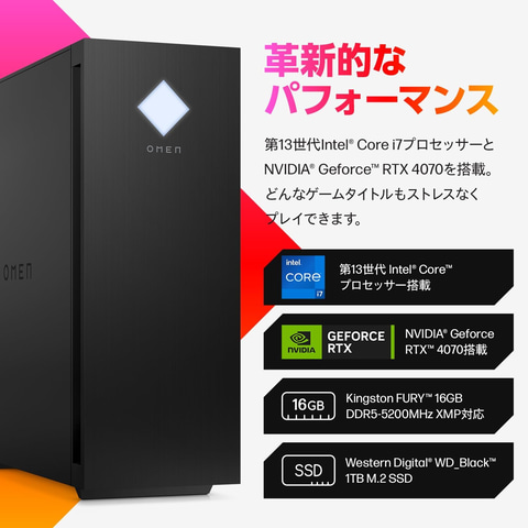 Amazonプライムデー】ゲーミングPC「OMEN 25L/40L」が先行セールに登場