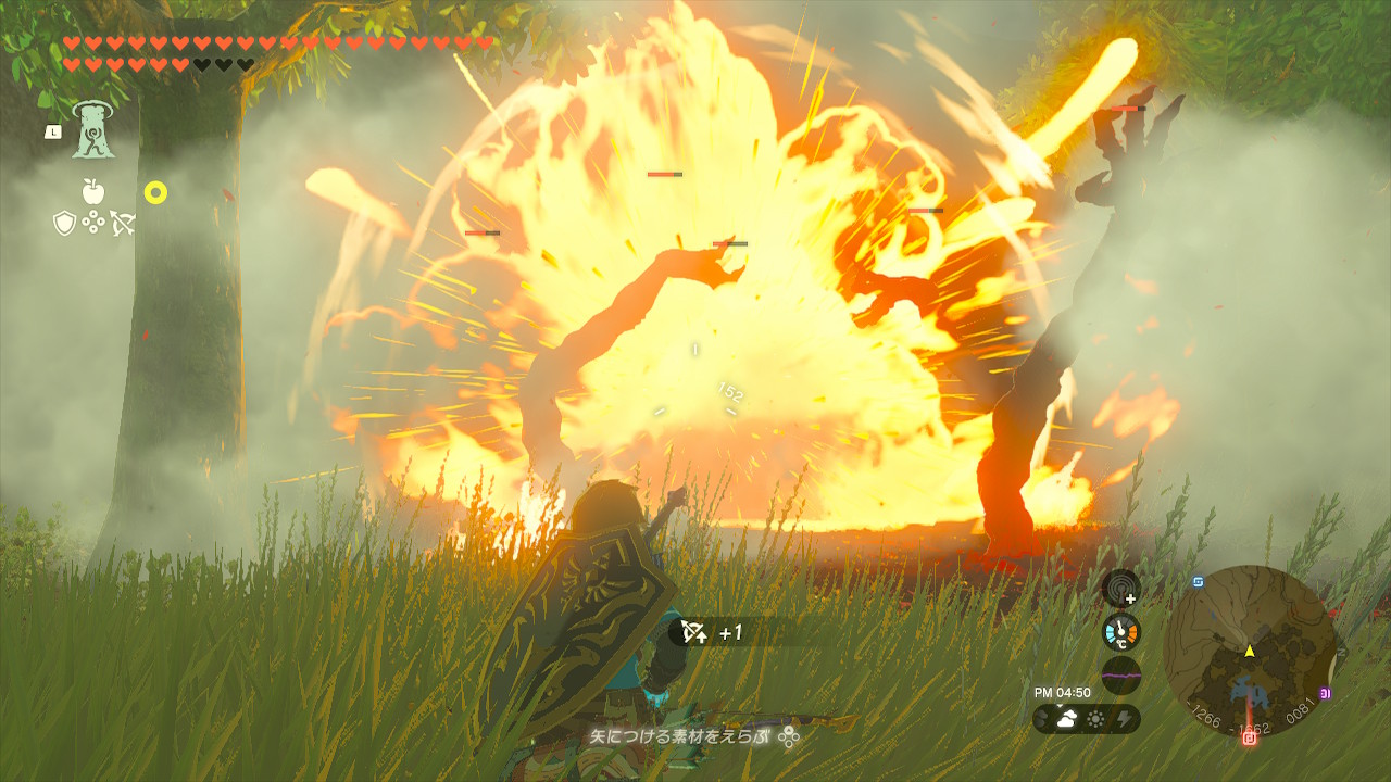 倒すならバクダン花でまとめてダメージを与えるのが有効。ただし倒した後に現われるファントムガノンも強敵なので要注意