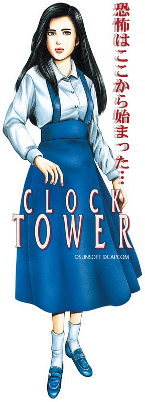 主人公ジェニファー等身大パネル