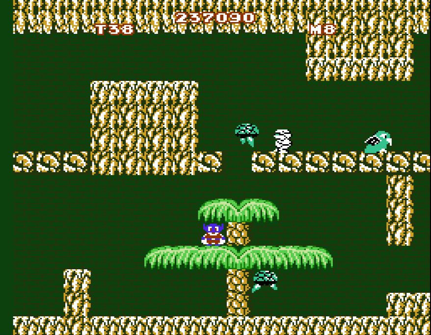 一見何もない場所に宝箱が隠されていることもある