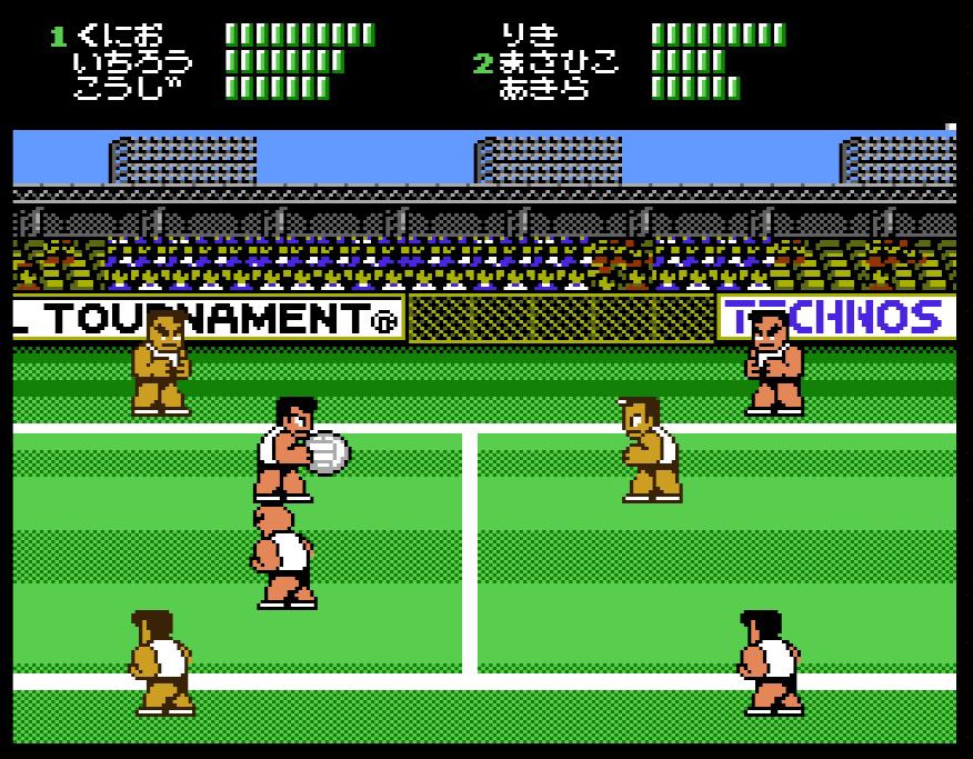 CPU戦だけでなく、必殺シュートの応酬となる対戦プレーも面白い