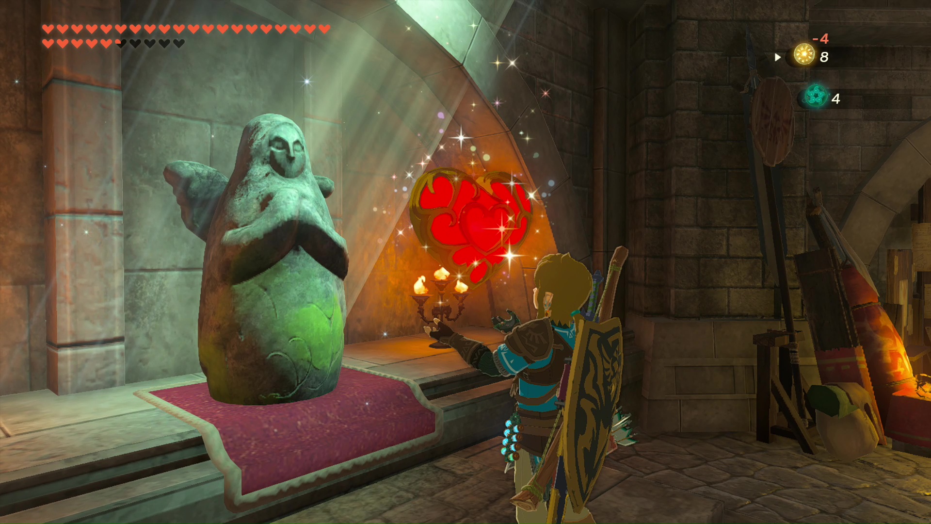 「ゼルダの伝説」では「命の器」、「ブレワイ」や「ティアキン」では「ハートの器」を手に入れると、リンクの体力の上限が増える