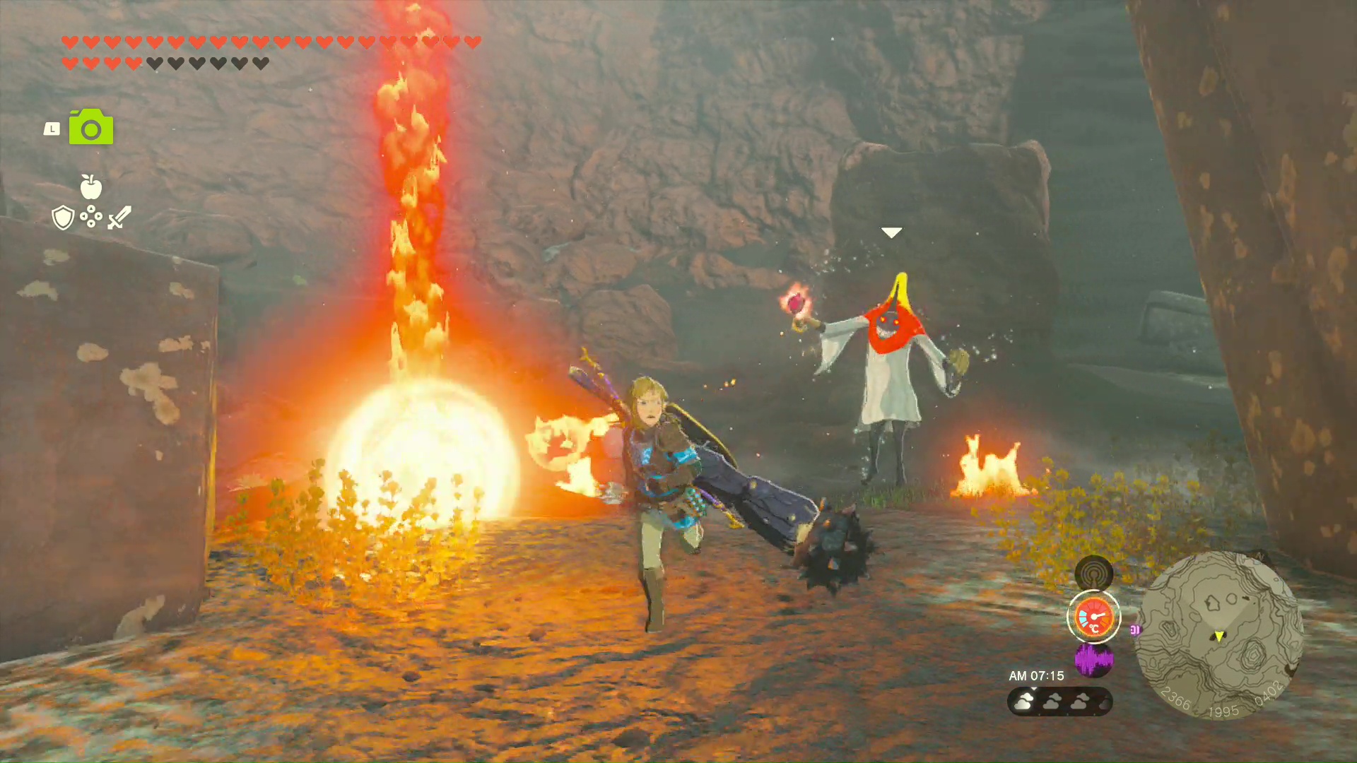 倒しても素材は残さないが、属性別の宝石が付いたロッドの価値が高い