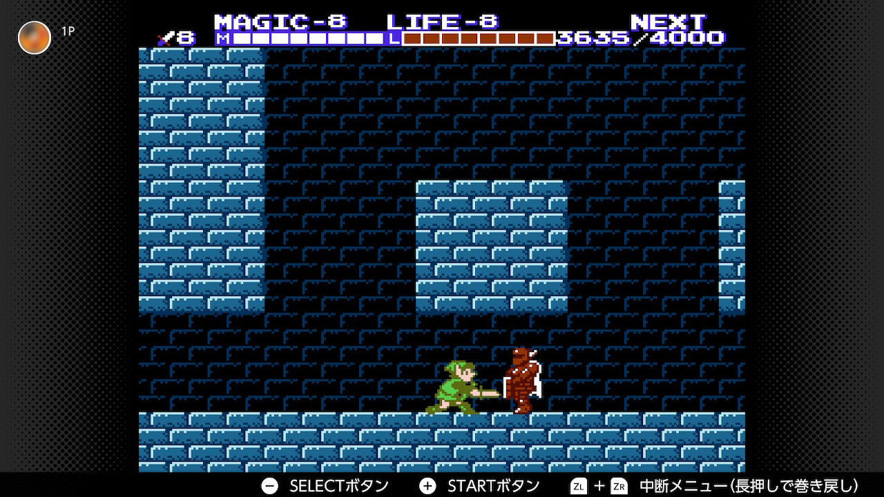 配信中の過去タイトルの中で、筆者が好きなのは「リンクの冒険」。上下段の攻撃を使い分ける戦術は、「ティアキン」の剣と盾の攻防にも通ずるものがある