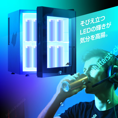 LED内蔵ミニゲーミング冷蔵庫」大容量30Lタイプが7月15日発売 - GAME Watch LED内蔵ミニゲーミング冷蔵庫」大容量30Lタイプが7月15日発売 - GAME Watch