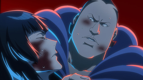 不敵に笑う平子真子の姿。アニメ「BLEACH 千年血戦篇-訣別譚-」第16話